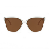 Gafas de sol plateadas extragrandes Camilla